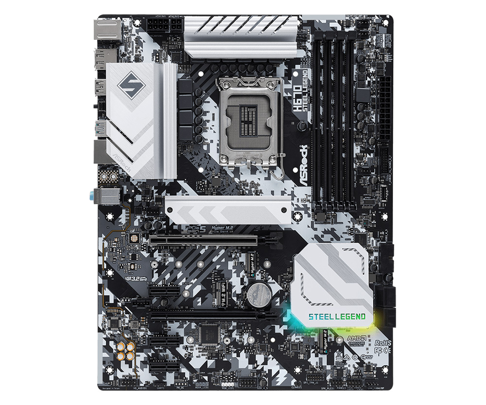 ASRock アスロック H670 Steel Legend 【DDR4対応】｜ツクモ公式通販サイト