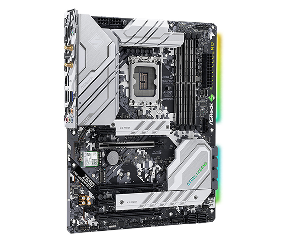 ASRock アスロック Z690 Steel Legend WiFi 6E/D5 【DDR5対応 