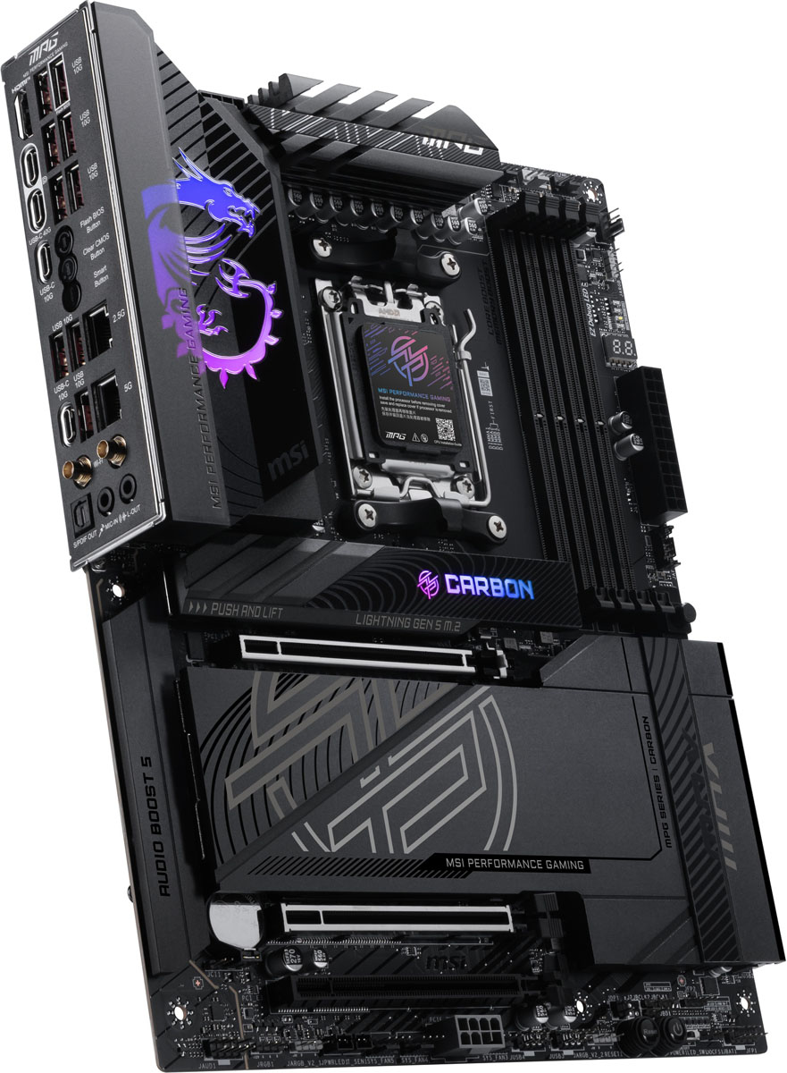 MSI エムエスアイ MPG X870E CARBON MAX WIFI｜ツクモ公式通販サイト