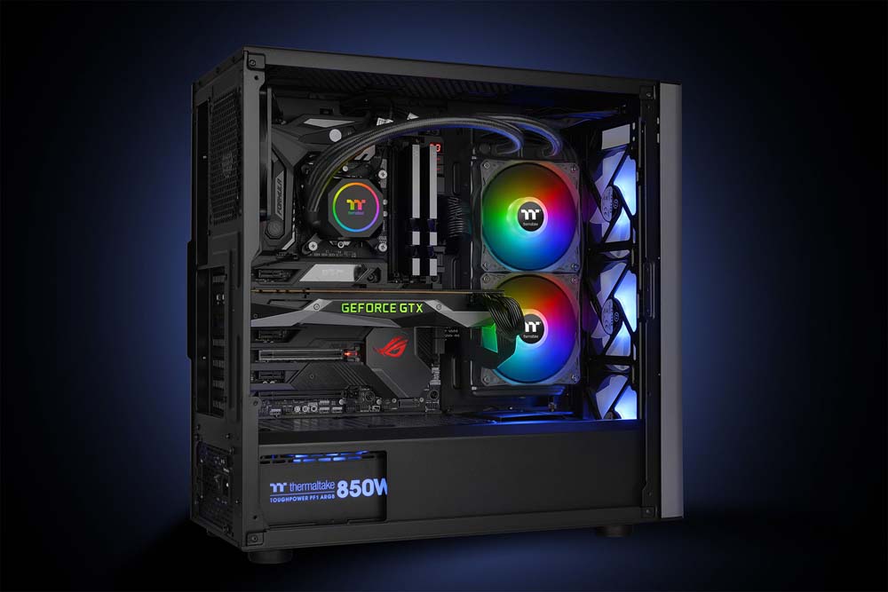 Thermaltake サーマルテイク TH240 ARGB Sync CL-W286-PL12SW-A