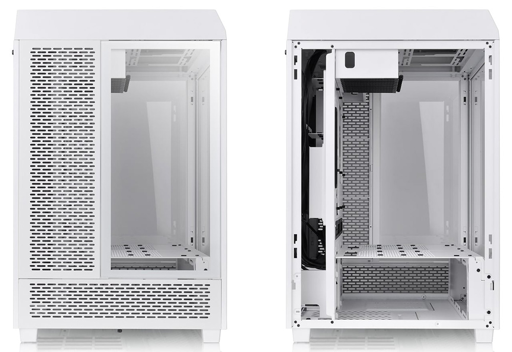 Thermaltake サーマルテイク The Tower 500 Snow CA-1X1-00M6WN-00