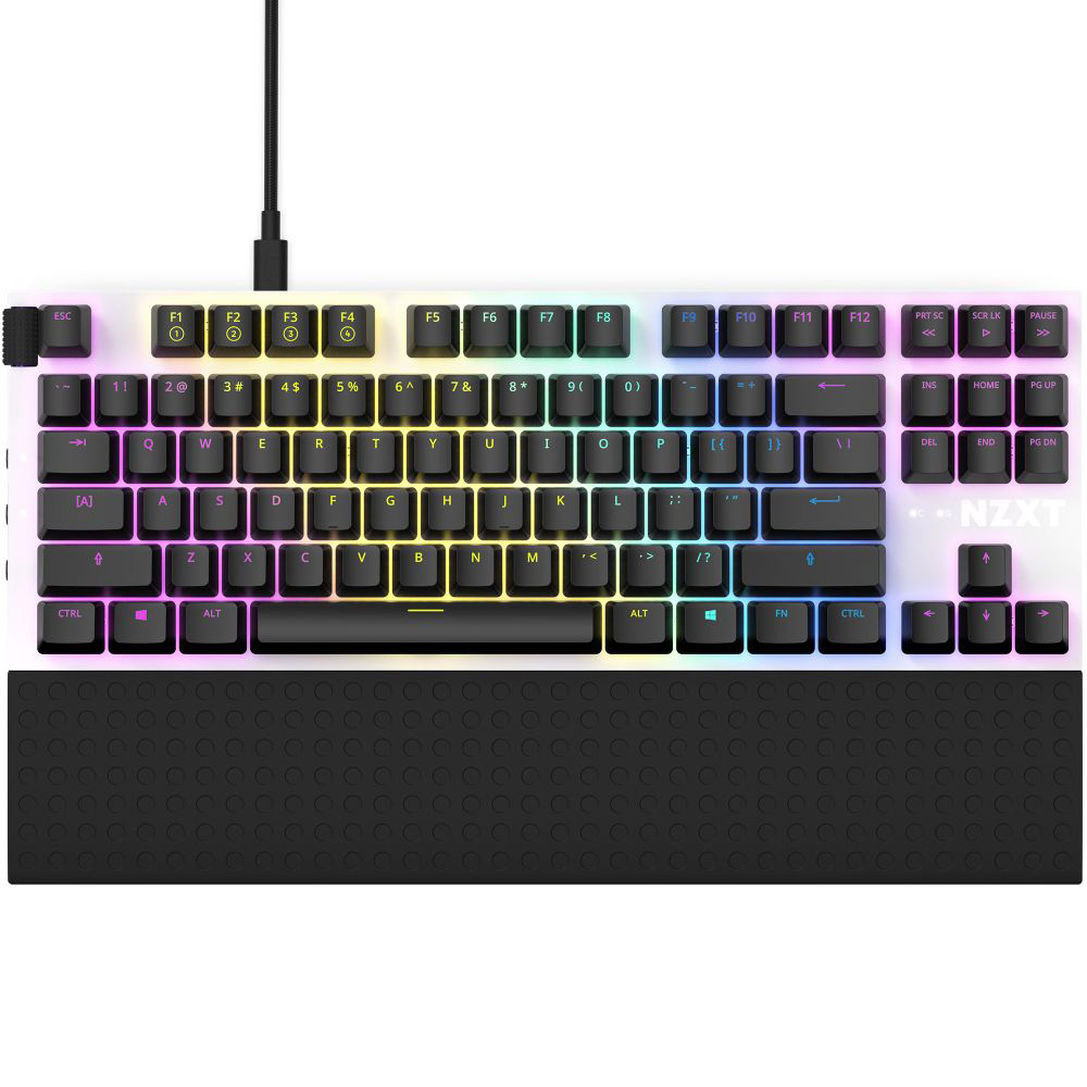 NZXT エヌズィーエックスティー FUNCTION TENKEYLESS KB-1TKUS-WR