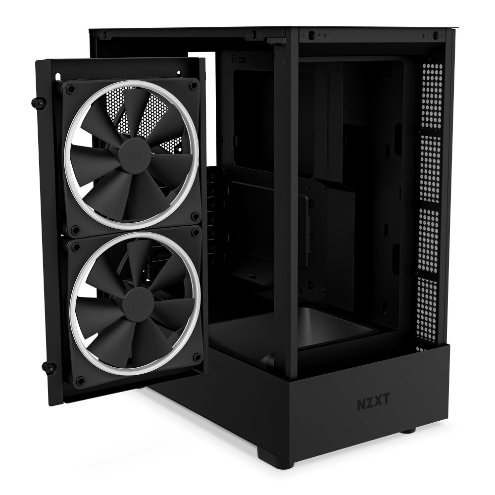 NZXT エヌズィーエックスティー H5 ELITE CC-H51EB-01 （Blackモデル