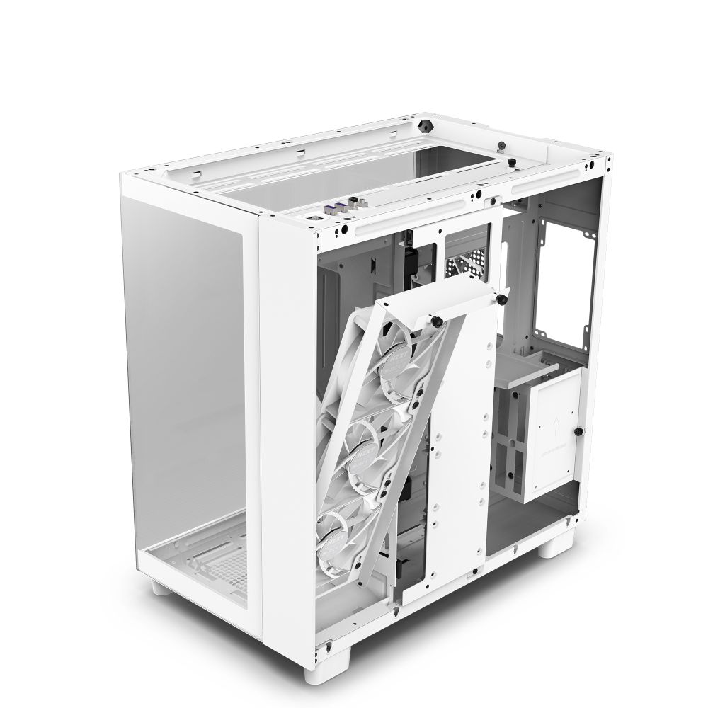 NZXT エヌズィーエックスティー H9 Flow White CM-H91FW-01｜ツクモ