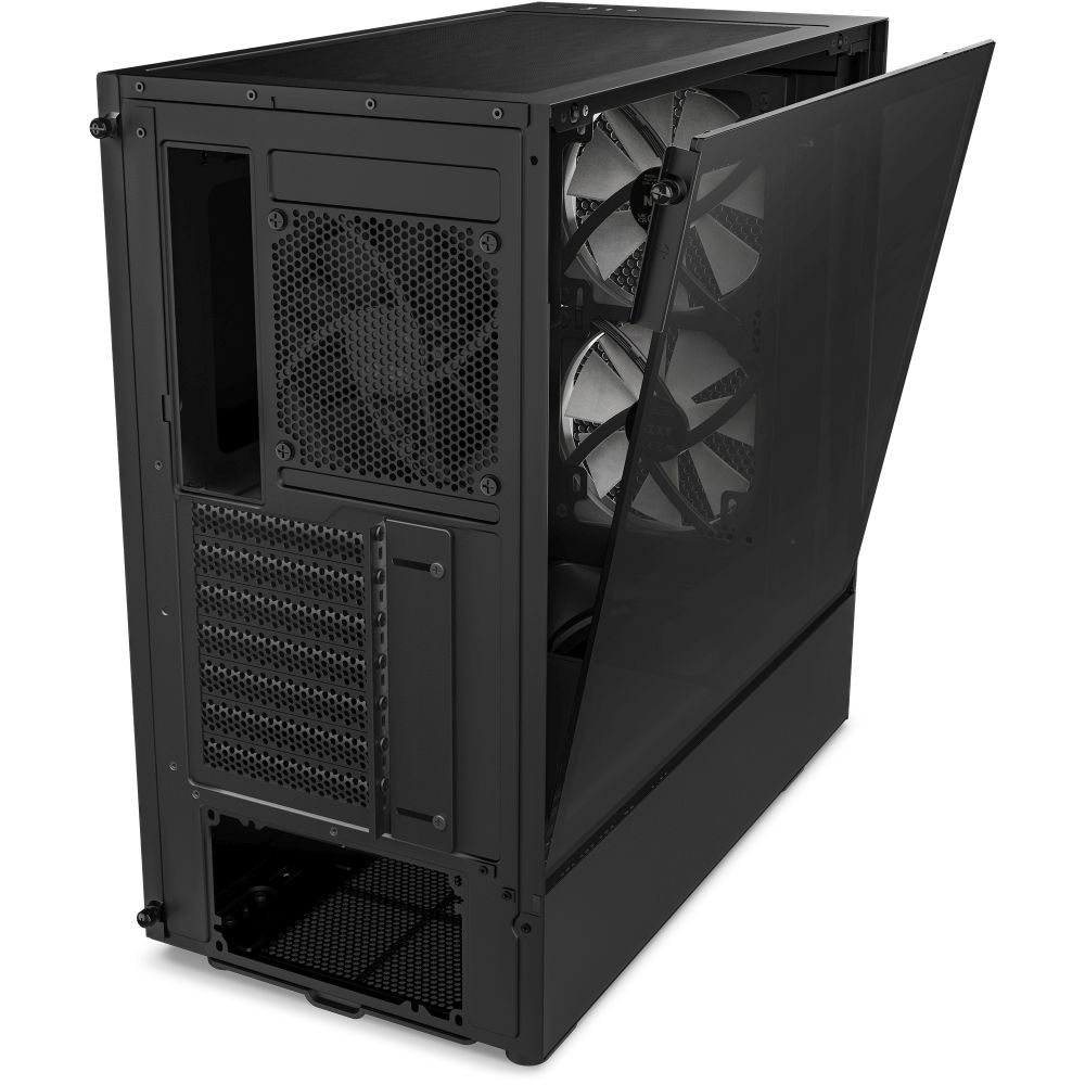 NZXT エヌズィーエックスティー H5 Flow RGB CC-H51FB-R1 (Black