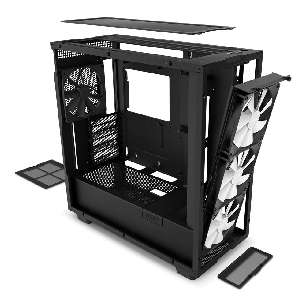 NZXT エヌズィーエックスティー H7 Elite(2023) Black CM-H71EB-02 ...