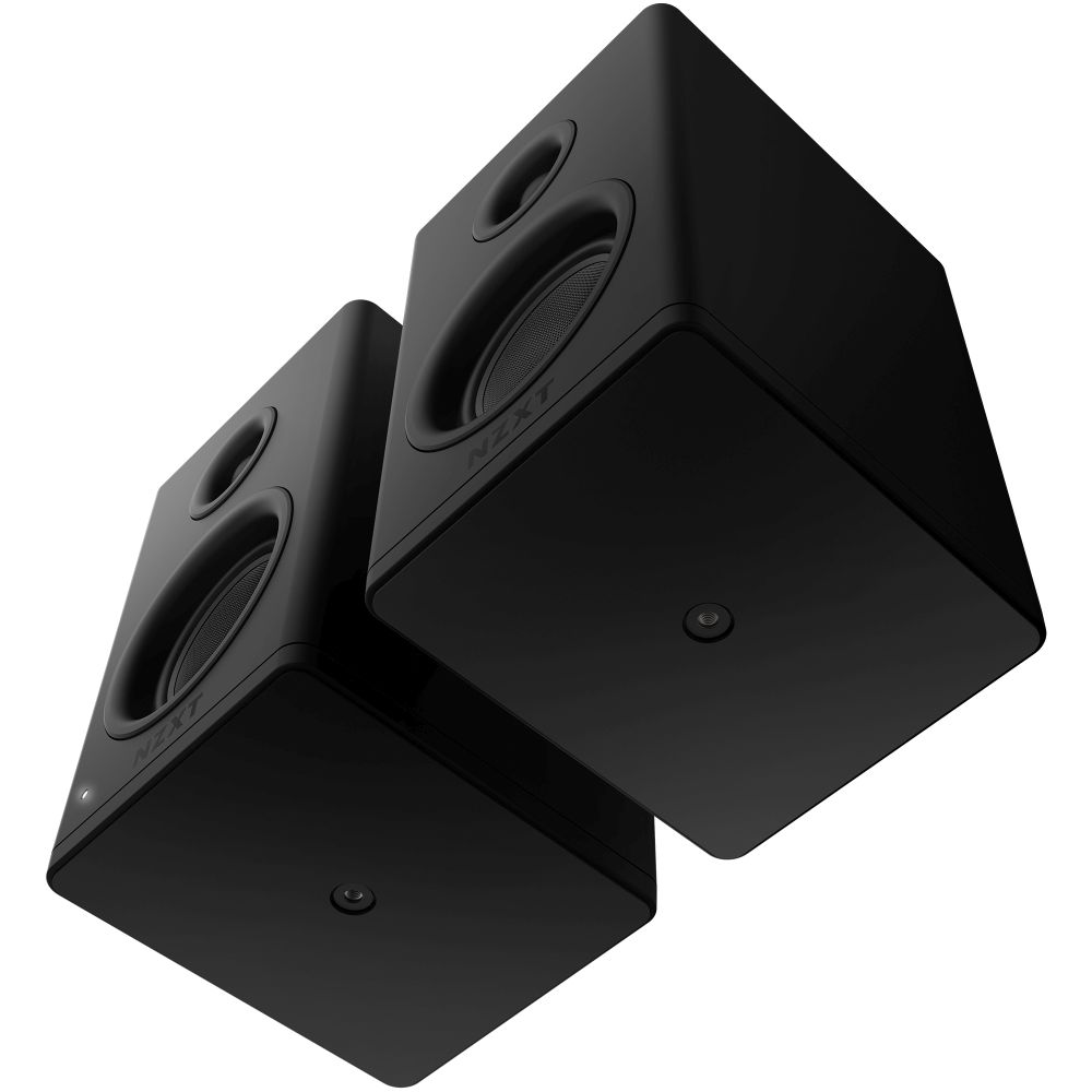 NZXT エヌズィーエックスティー Relay Speakers [ブラック] AP-SPKB2