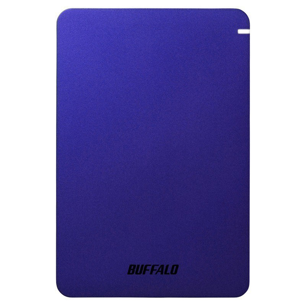 BUFFALO HD-PGF1.0U3-BLA ポータブル外付けHDD 1TB ブルー HDPGF1.0U3BLA
