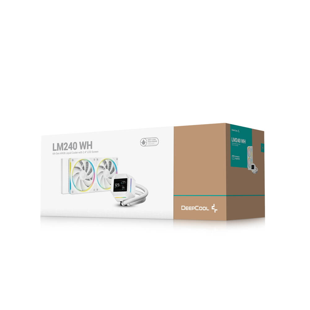 DEEPCOOL LM240 WH R-LM240-WHDMMC-1｜ツクモ公式通販サイト