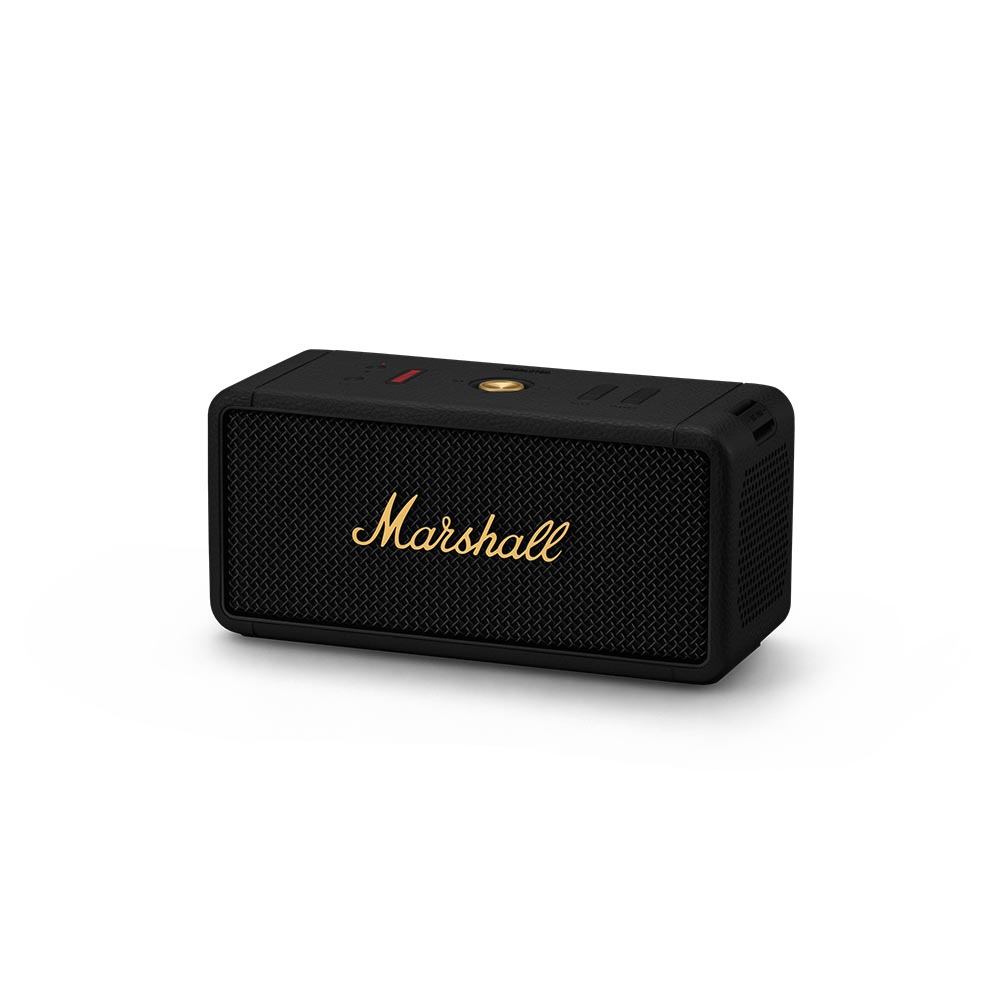 Marshall マーシャル MIDDLETON BLACK AND BRASS Bluetoothスピーカー 