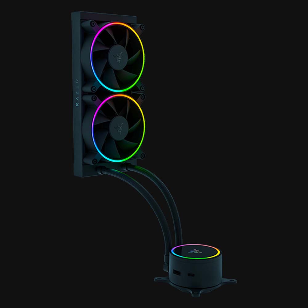 Razer レイザー Razer Hanbo Chroma - RGB AIO Liquid Cooler 240MM