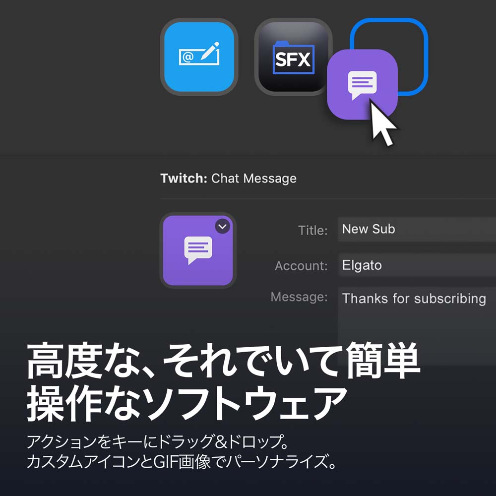 Elgato エルガト Stream Deck mini(日本語パッケージ) 10GAI9900-JP 多