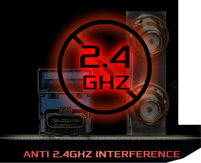 ANTI 2.4GHz INTERFERENCE