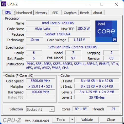 5.5GHzの衝撃！Intel® Core™ i9-12900KS｜PC専門店【ツクモ】公式通販 ...