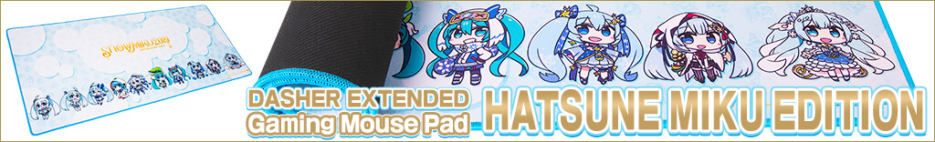 DASHER EXTENDED Gaming Mouse Pad HATSUNE MIKU EDITION