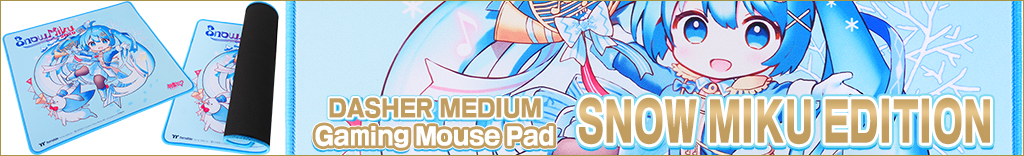 DASHER EXTENDED DASHER MEDIUM Gaming Mouse Pad SNOW MIKU EDITION